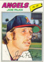 1977 Topps Baseball Cards      155     Joe Rudi
